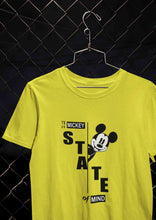 Load image into Gallery viewer, State Of Mind Mens Half Sleeves T-shirt- KidsFashionVilla
