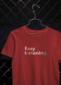 Easy Listening Women Half Sleeves T-shirt- KidsFashionVilla