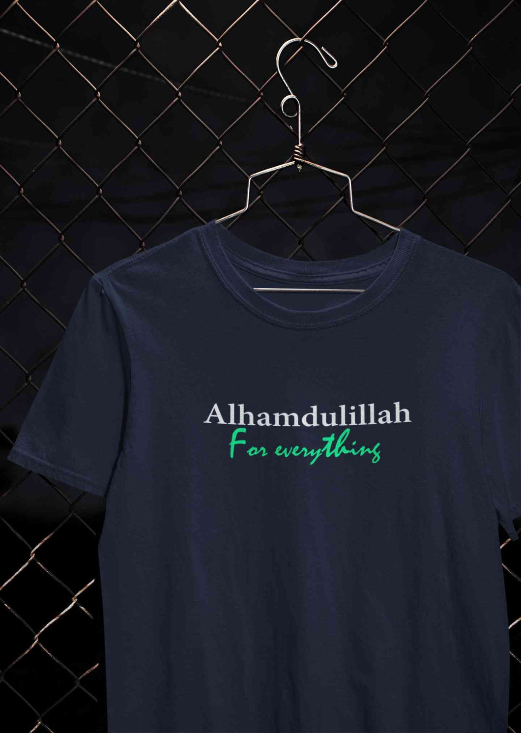 Alhamdulillah Mens Half Sleeves T-shirt- KidsFashionVilla