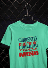 Load image into Gallery viewer, Punching People Mens Half Sleeves T-shirt- KidsFashionVilla
