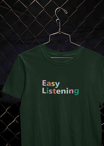 Easy Listening Women Half Sleeves T-shirt- KidsFashionVilla