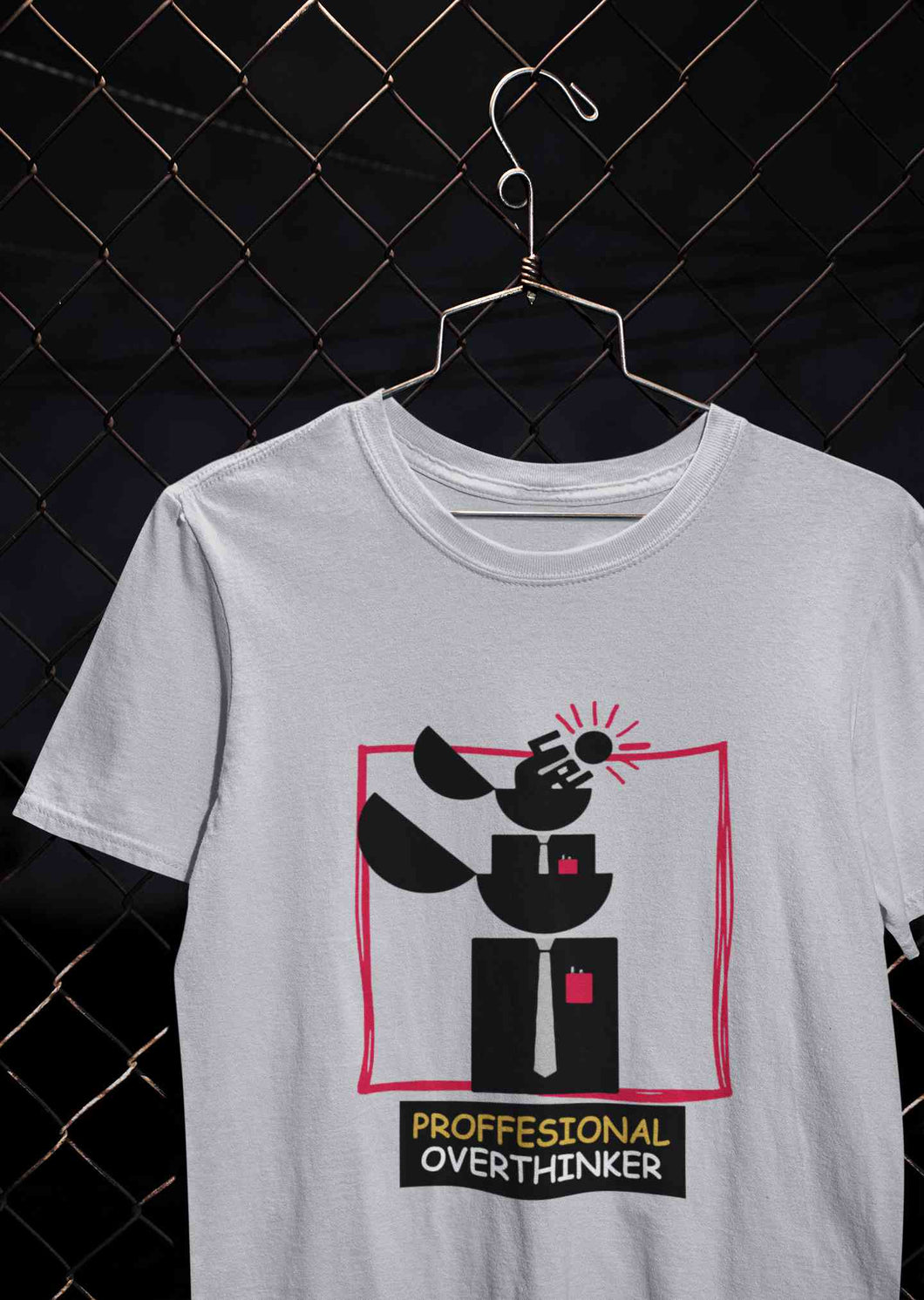 Professional Overthinker Women Half Sleeves T-shirt- KidsFashionVilla