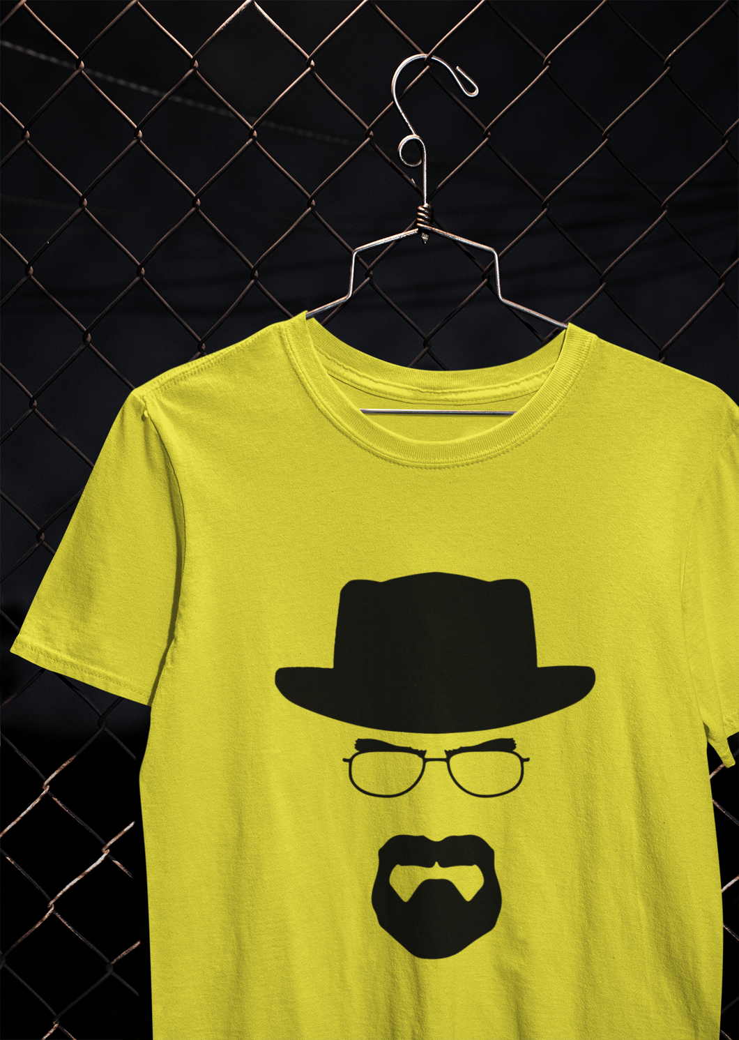 Heisenberg Breaking Bad Web Series Mens Half Sleeves T-shirt- KidsFashionVilla