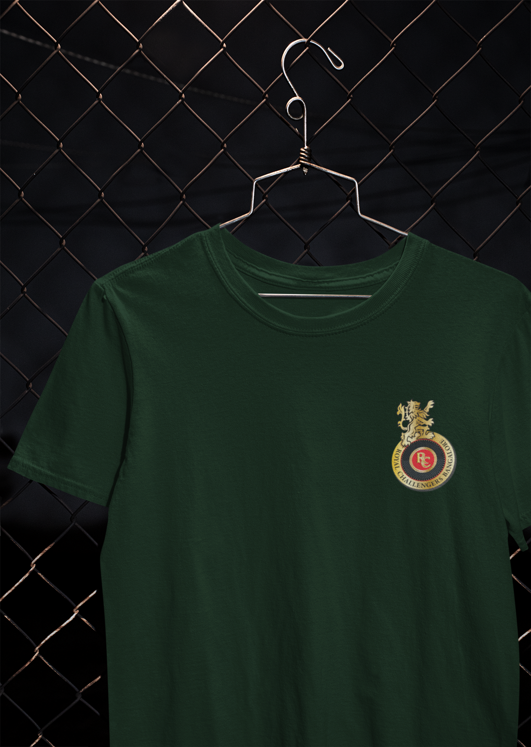 Rcb Logo Side Pocket Women Half Sleeves T-shirt- KidsFashionVilla