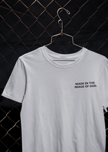 Load image into Gallery viewer, Made In The Image Of God Women Half Sleeves T-shirt- KidsFashionVilla
