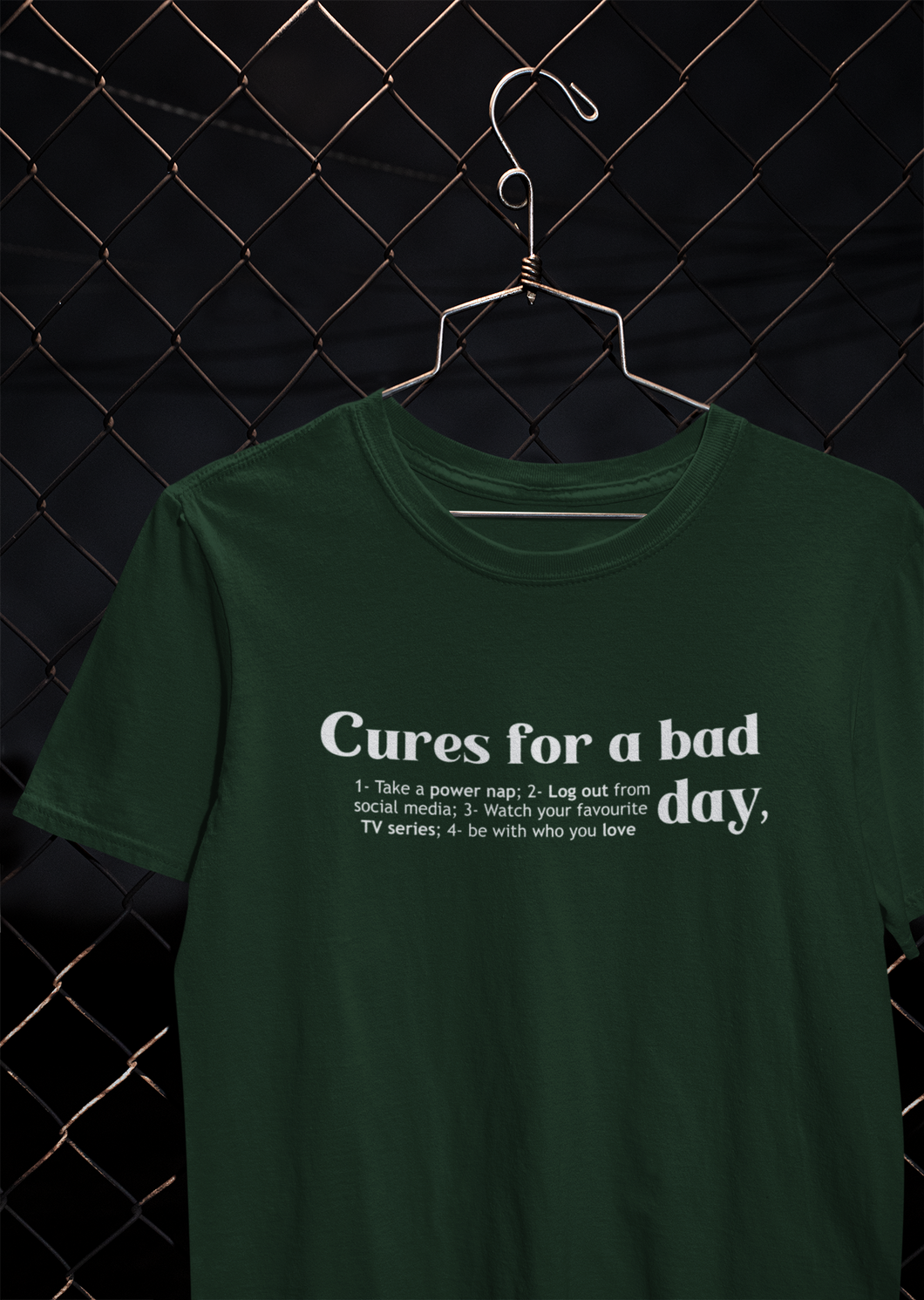 Cures For A Bad Quotes Women Half Sleeves T-shirt- KidsFashionVilla