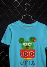 Load image into Gallery viewer, Catctus Women Half Sleeves T-shirt- KidsFashionVilla
