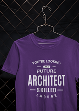 Load image into Gallery viewer, Future Architect Profession Mens Half Sleeves T-shirt- KidsFashionVilla
