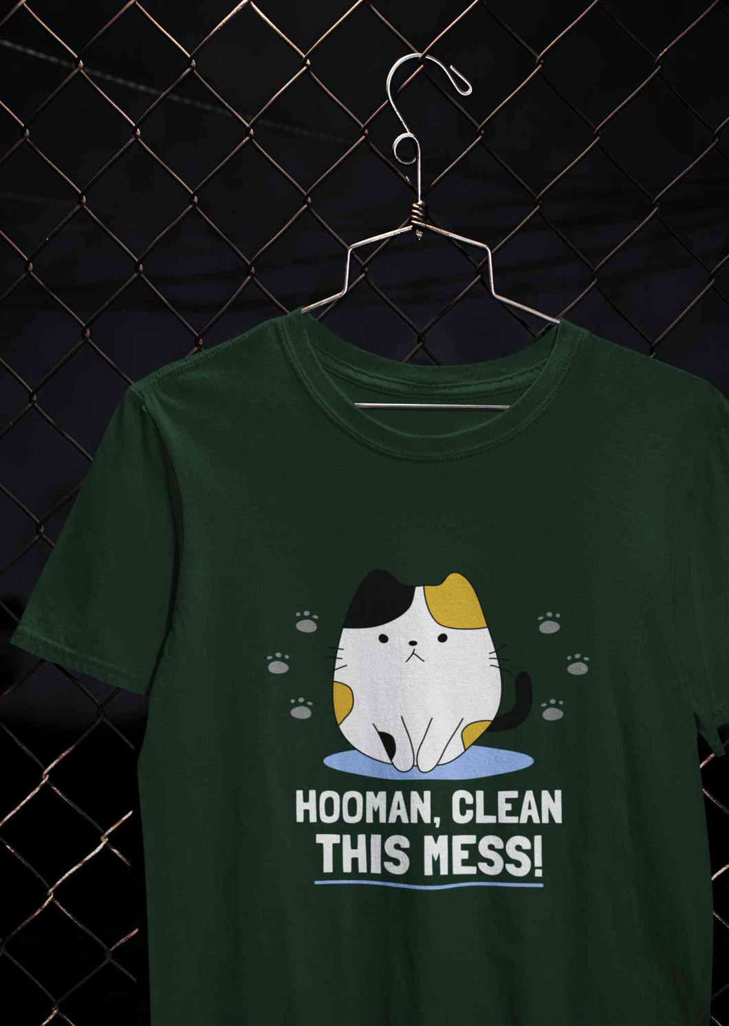 Human Clean This Mess Funny Women Half Sleeves T-shirt- KidsFashionVilla