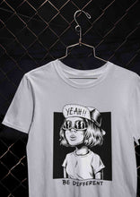 Load image into Gallery viewer, Be Different Women Half Sleeves T-shirt- KidsFashionVilla
