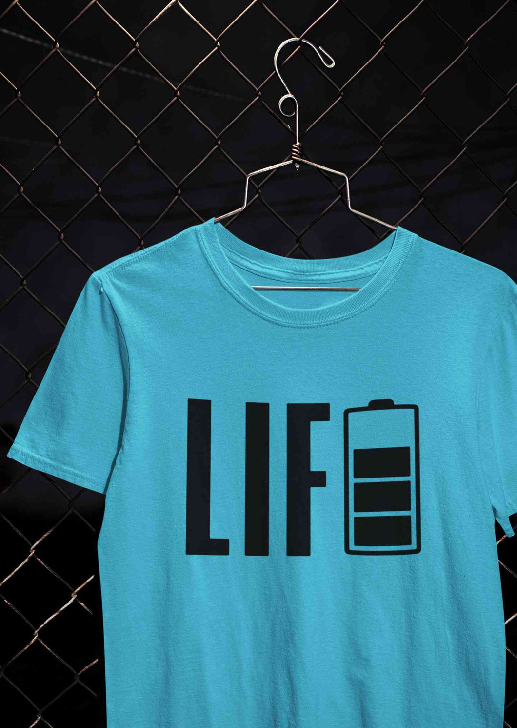 Life Mens Half Sleeves T-shirt- KidsFashionVilla