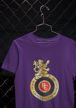 Load image into Gallery viewer, Rcb Logo Women Half Sleeves T-shirt- KidsFashionVilla
