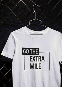 Go The Extra Mile Women Half Sleeves T-shirt- KidsFashionVilla