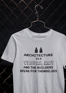 Architecture Visual Art Architect Profession Women Half Sleeves T-shirt- KidsFashionVilla