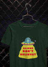 Load image into Gallery viewer, Aliens Do Not Beleive Mens Half Sleeves T-shirt- KidsFashionVilla
