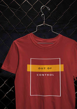 Load image into Gallery viewer, Out Of Control Women Half Sleeves T-shirt- KidsFashionVilla

