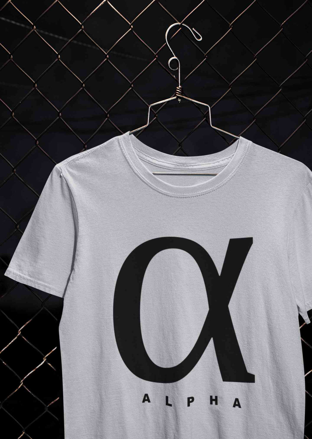 Alpha Mens Half Sleeves T-shirt- KidsFashionVilla