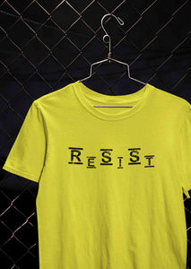 Resist Mens Half Sleeves T-shirt- KidsFashionVilla