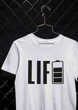 Load image into Gallery viewer, Life Mens Half Sleeves T-shirt- KidsFashionVilla
