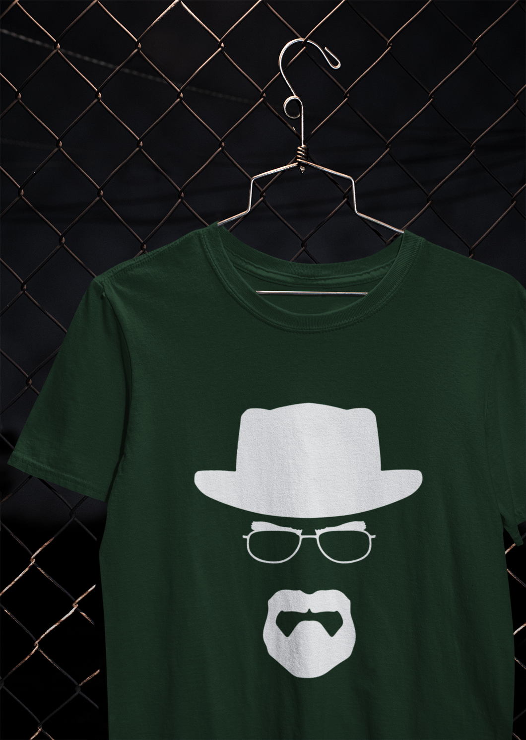 Heisenberg Breaking Bad Web Series Mens Half Sleeves T-shirt- KidsFashionVilla