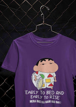 Load image into Gallery viewer, Early To Bed And Early To Rise Mens Half Sleeves T-shirt- KidsFashionVilla
