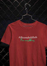 Load image into Gallery viewer, Alhamdulillah Mens Half Sleeves T-shirt- KidsFashionVilla
