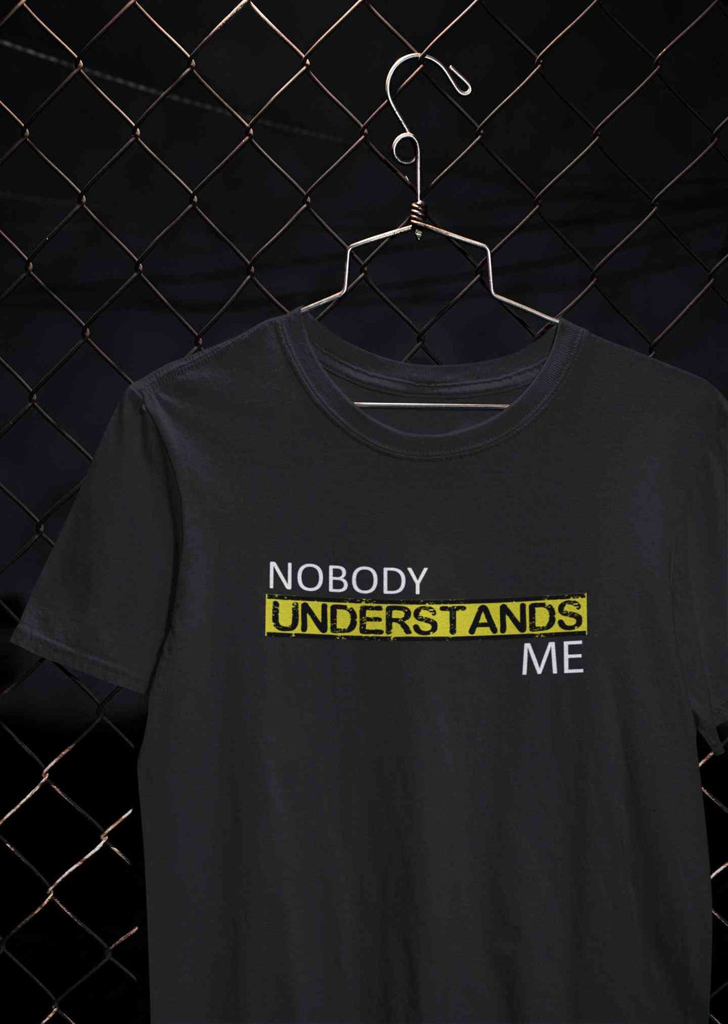 Nobody Understands Me Women Half Sleeves T-shirt- KidsFashionVilla