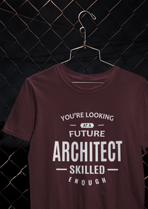 Future Architect Profession Women Half Sleeves T-shirt- KidsFashionVilla