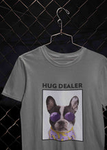 Load image into Gallery viewer, Cute Pug Hug Dealer Women Half Sleeves T-shirt- KidsFashionVilla
