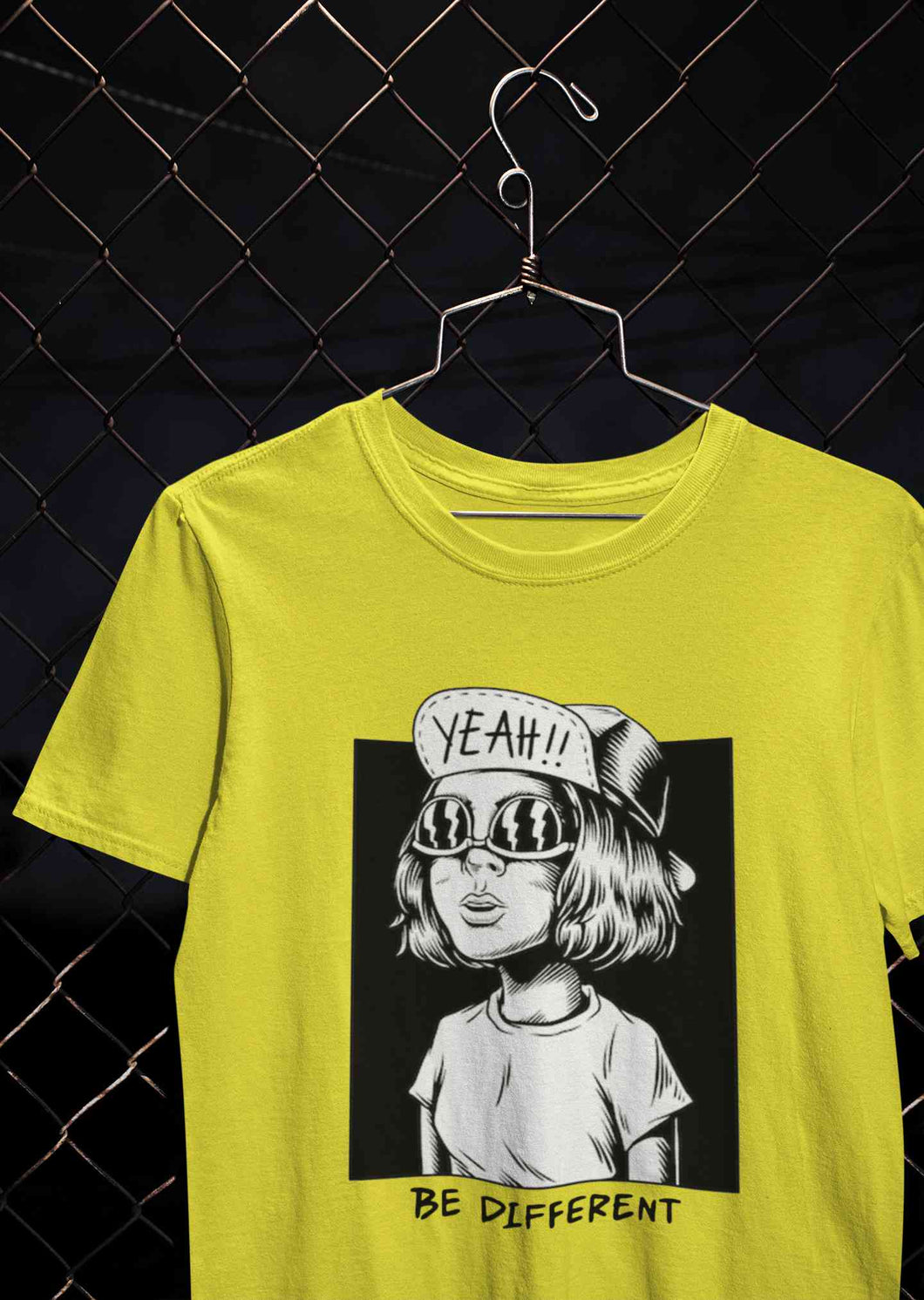 Be Different Women Half Sleeves T-shirt- KidsFashionVilla
