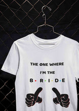 Load image into Gallery viewer, Here Comes The Bride Women Half Sleeves T-shirt- KidsFashionVilla
