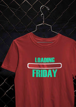 Load image into Gallery viewer, Loading Friday Mens Half Sleeves T-shirt- KidsFashionVilla

