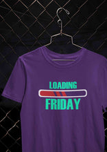 Load image into Gallery viewer, Loading Friday Mens Half Sleeves T-shirt- KidsFashionVilla
