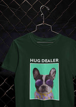 Load image into Gallery viewer, Cute Pug Hug Dealer Women Half Sleeves T-shirt- KidsFashionVilla

