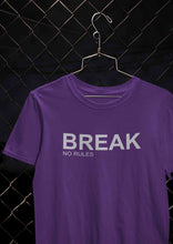 Load image into Gallery viewer, Break No Rules Women Half Sleeves T-shirt- KidsFashionVilla
