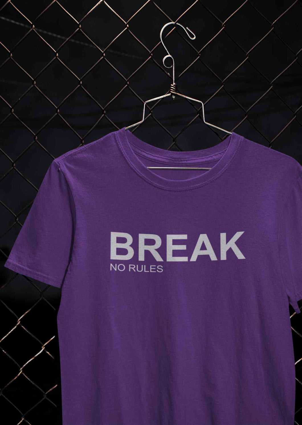 Break No Rules Women Half Sleeves T-shirt- KidsFashionVilla
