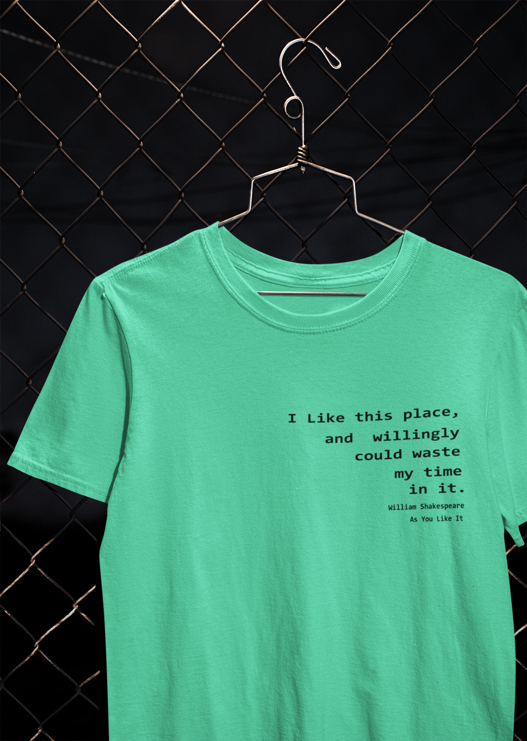 I Like This Place Quotes Women Half Sleeves T-shirt- KidsFashionVilla