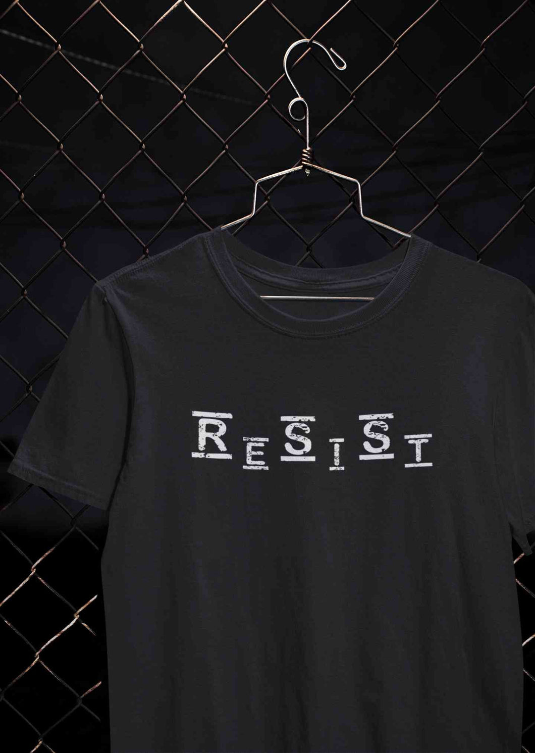 Resist Mens Half Sleeves T-shirt- KidsFashionVilla