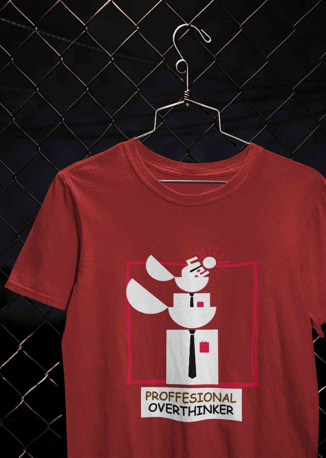 Professional Overthinker Women Half Sleeves T-shirt- KidsFashionVilla