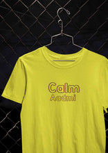 Load image into Gallery viewer, Calm Aadmi Kaleshi Aurat Lovey Dovey Couple Half Sleeves T-Shirts -KidsFashionVilla
