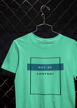 Load image into Gallery viewer, Out Of Control Women Half Sleeves T-shirt- KidsFashionVilla
