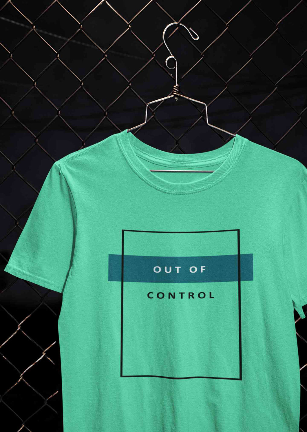 Out Of Control Women Half Sleeves T-shirt- KidsFashionVilla