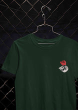Load image into Gallery viewer, Skull Rose Women Half Sleeves T-shirt- KidsFashionVilla
