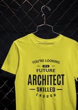 Load image into Gallery viewer, Future Architect Profession Women Half Sleeves T-shirt- KidsFashionVilla
