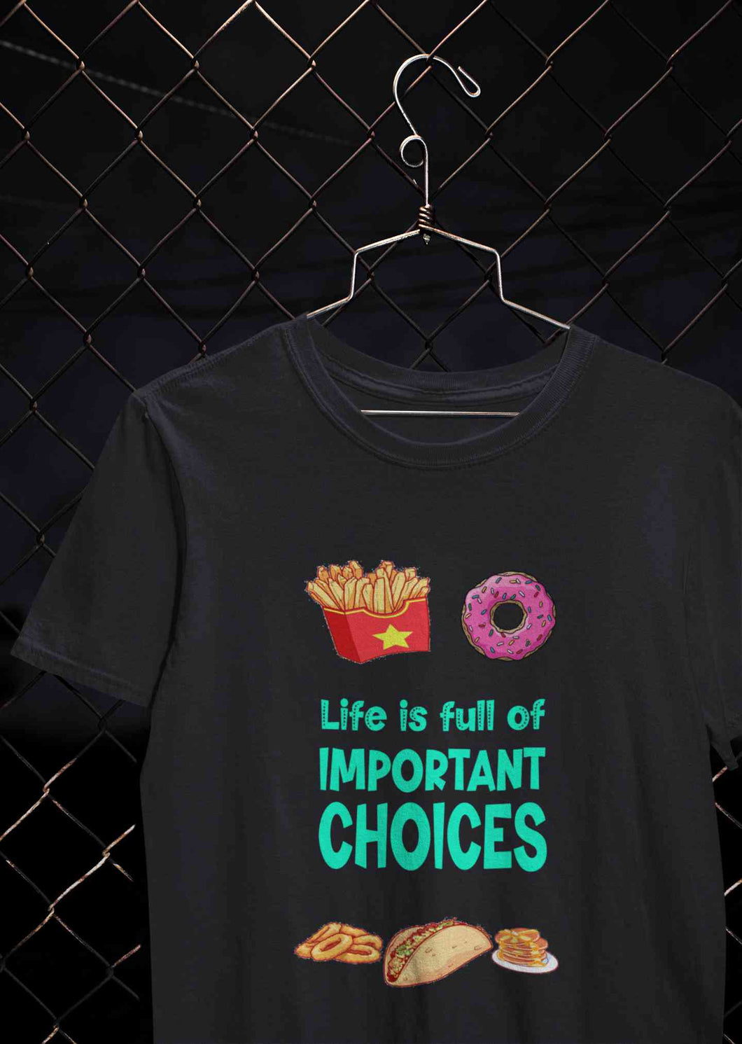 Sweet Choices Mens Half Sleeves T-shirt- KidsFashionVilla