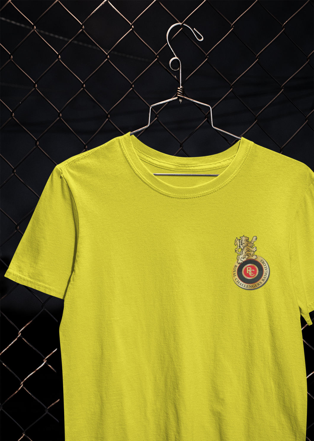 Rcb Logo Side Pocket Women Half Sleeves T-shirt- KidsFashionVilla