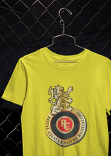 Load image into Gallery viewer, Rcb Logo Mens Half Sleeves T-shirt- KidsFashionVilla
