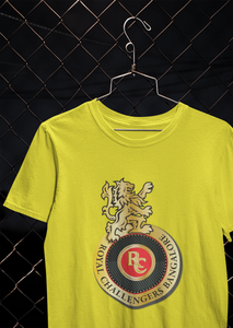 Rcb Logo Women Half Sleeves T-shirt- KidsFashionVilla