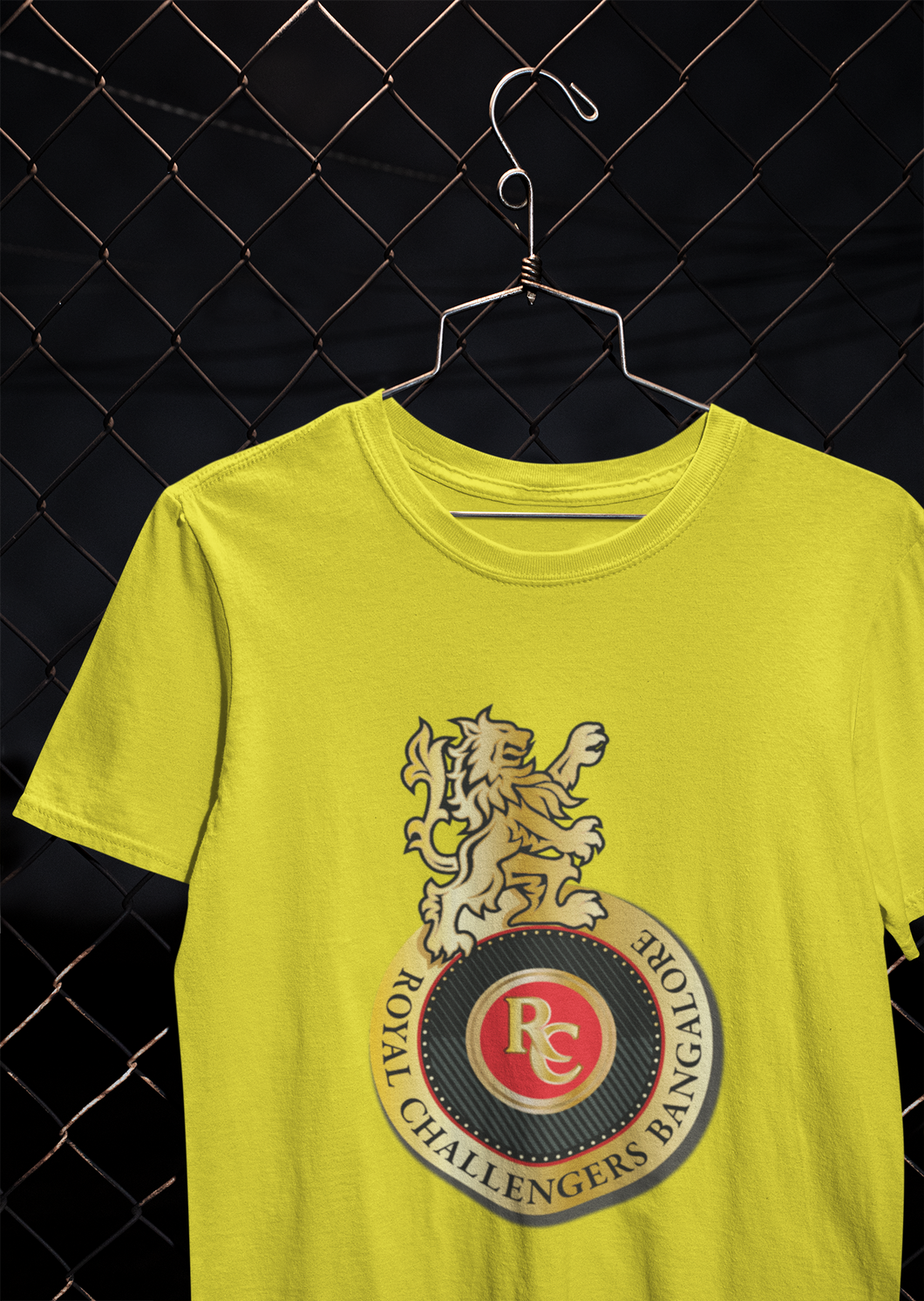 Rcb Logo Women Half Sleeves T-shirt- KidsFashionVilla