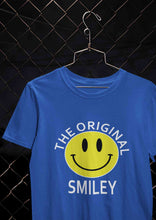 Load image into Gallery viewer, The Original Smiley Women Half Sleeves T-shirt- KidsFashionVilla
